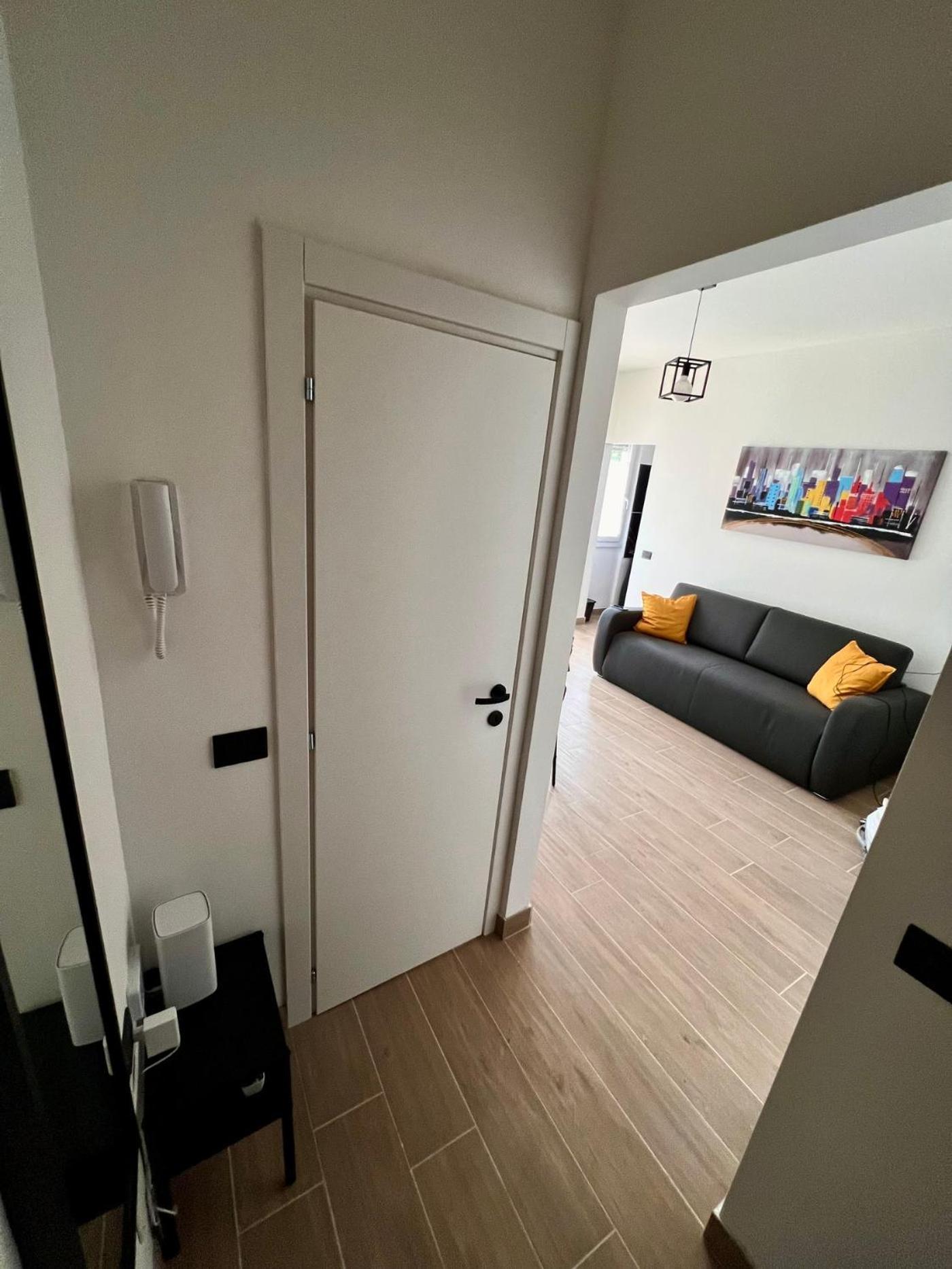 米兰Moderno Ed Elegante Loft Con Balcone公寓 外观 照片