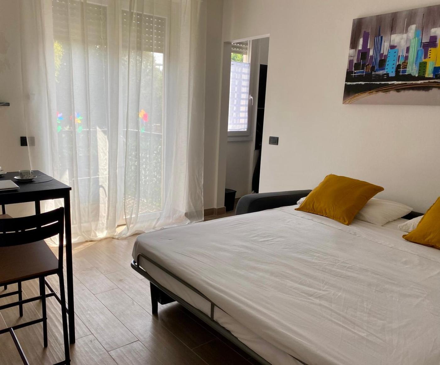 米兰Moderno Ed Elegante Loft Con Balcone公寓 外观 照片